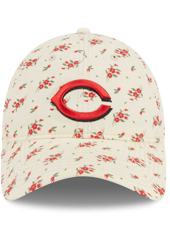 New Era Cincinnati Reds White JR Bloom 9TWENTY Adjustable Toddler Hat