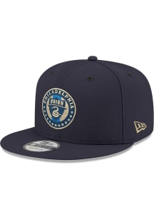 New Era Philadelphia Union Navy Blue 9FIFTY Mens Snapback Hat
