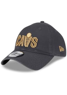 New Era Cleveland Cavaliers Secondary Casual Classic Adjustable Hat - Grey