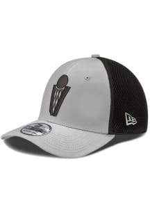 New Era Cleveland Cavaliers Mens Grey Alt Black Mesh Neo 39THIRTY Flex Hat