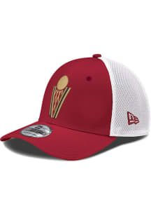 New Era Cleveland Cavaliers Mens Red Partial Neo 39THIRTY Flex Hat