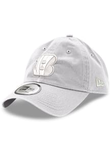 New Era Cincinnati Bengals CSL CL CINBEN WHITE B LOGO Adjustable Hat - White