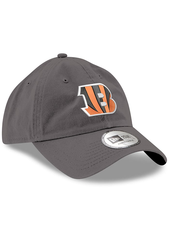 New Era Cincinnati Bengals CSL CL CINBEN GRAPHITE B LOGO Adjustable Hat - Grey