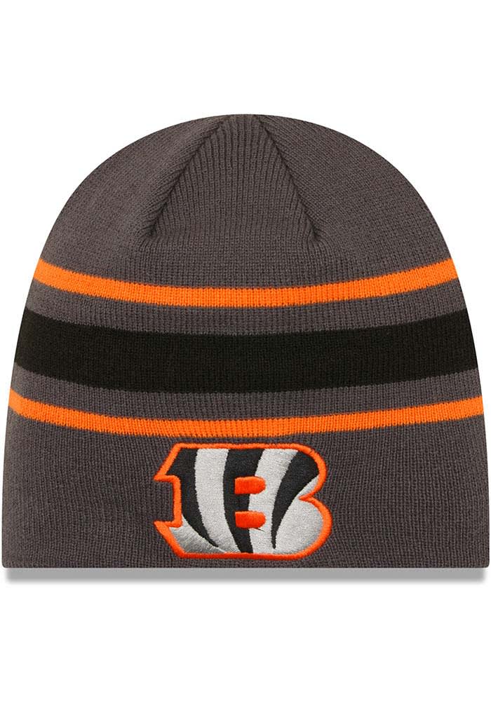 Cincinnati Bengals New Era GRAPHITE KNIT BEANIE CINBEN GRAPHITE B