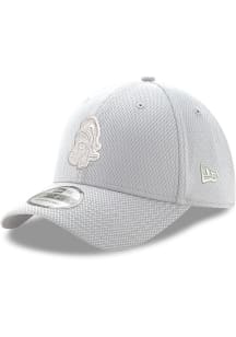 New Era Michigan State Spartans Mens White Retro Diamond Era 39THIRTY Flex Hat