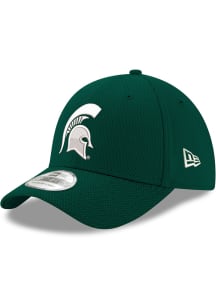 New Era Michigan State Spartans Mens Green Diamond Era 39THIRTY Flex Hat
