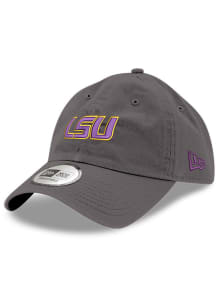 New Era LSU Tigers Casual Classic Adjustable Hat - Grey