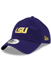 New Era LSU Tigers Casual Classic Adjustable Hat - Purple