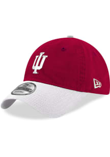 New Era Indiana Hoosiers Core Classic 9TWENTY Adjustable Hat - Red