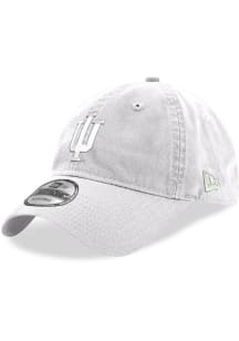 New Era Indiana Hoosiers Core Classic 9TWENTY Adjustable Hat - White