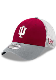 New Era Indiana Hoosiers Trucker 9FORTY Adjustable Hat - Red