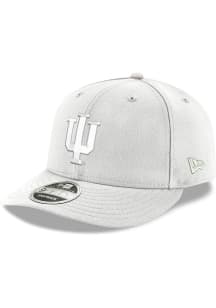 New Era Indiana Hoosiers White Diamond Era LP9FIFTY Mens Snapback Hat