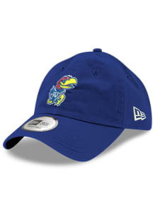 New Era Kansas Jayhawks Casual Classic Adjustable Hat - Blue