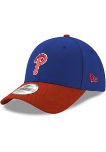 New Era Philadelphia Phillies Stretch Snap 9FORTY Adjustable Hat - Blue