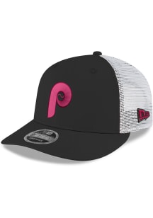 New Era Philadelphia Phillies Retro Trucker LP 9FIFTY Adjustable Hat - Black