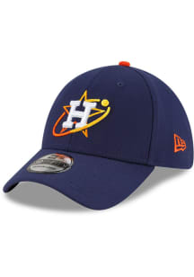 New Era Houston Astros Mens Navy Blue 2021 MLB CITY CONNECT 39THIRTY Flex Hat
