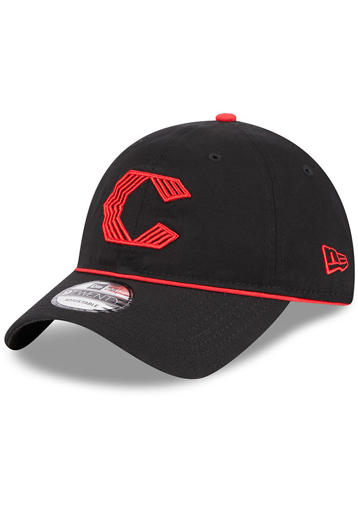 Cincinnati Reds New Era 2023 City Connect 9TWENTY Adjustable Hat - Black