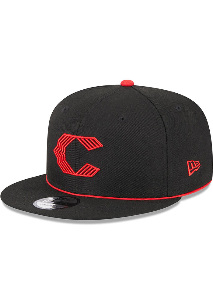 Youth Cincinnati Reds New Era Black 2023 City Connect 9FIFTY Snapback  Adjustable Hat