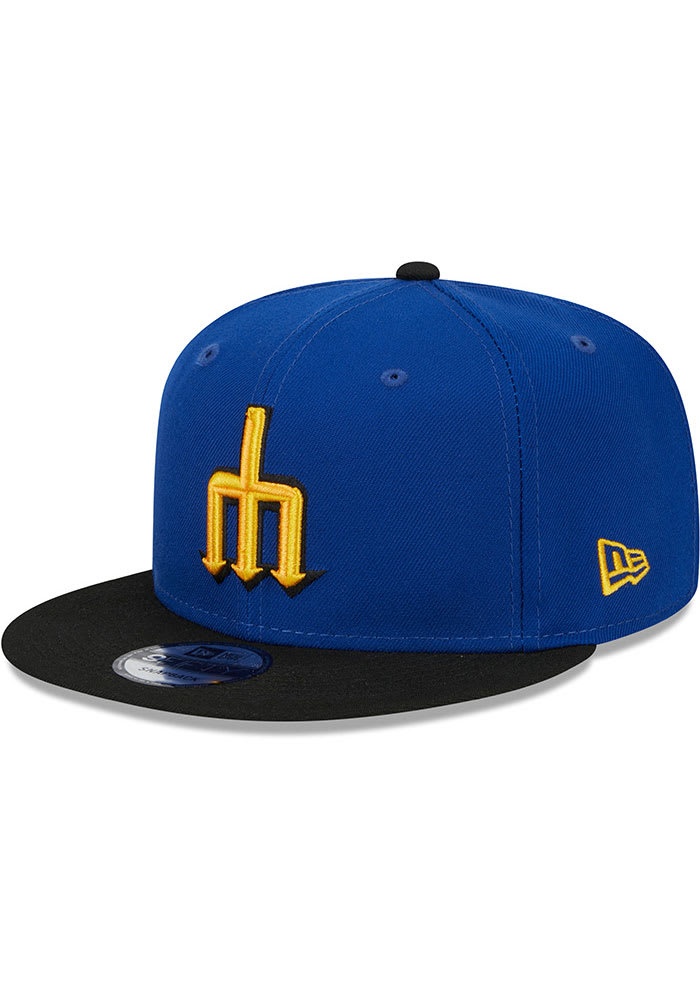 Seattle Mariners Independence Day 2023 9FIFTY Snapback Hat, Blue, MLB by New Era