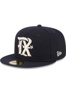 New Era Texas Rangers Mens Blue 2023 MLB CITY CONNECT 59FIFTY Fitted Hat