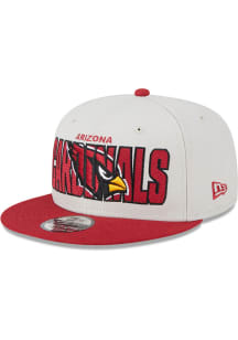 New Era Arizona Cardinals Ivory 2023 NFL Draft 9FIFTY Mens Snapback Hat