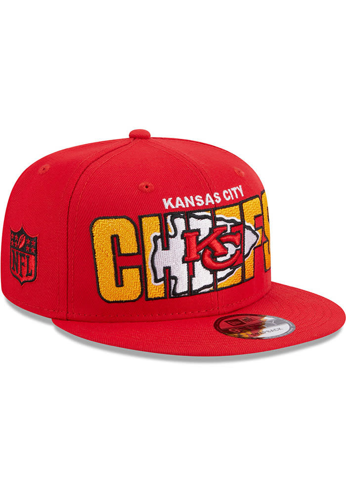 Kansas City Chiefs Men’s New Era Red/Yellow 2023 Sideline 9FIFTY Snapback  Hat