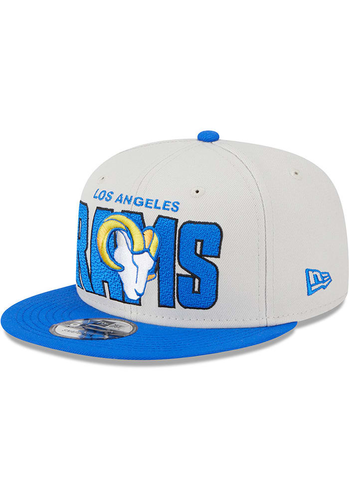 New Era 2022 Los Angeles Rams LA 9FIFTY NFL Sideline Ink Dye Snapback Hat  Cap