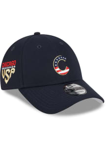 New Era Chicago Cubs 2023 4th of July 9FORTY Adjustable Hat - Navy Blue