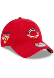 New Era Cincinnati Reds 2023 4th of July 9TWENTY Adjustable Hat - Red