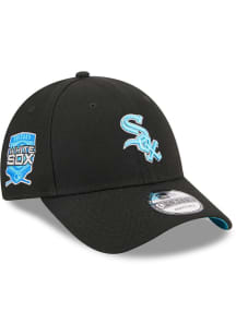 New Era Chicago White Sox 2023 Fathers Day 9FORTY Adjustable Hat - Black