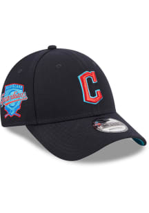 New Era Cleveland Guardians 2023 Fathers Day 9FORTY Adjustable Hat - Navy Blue