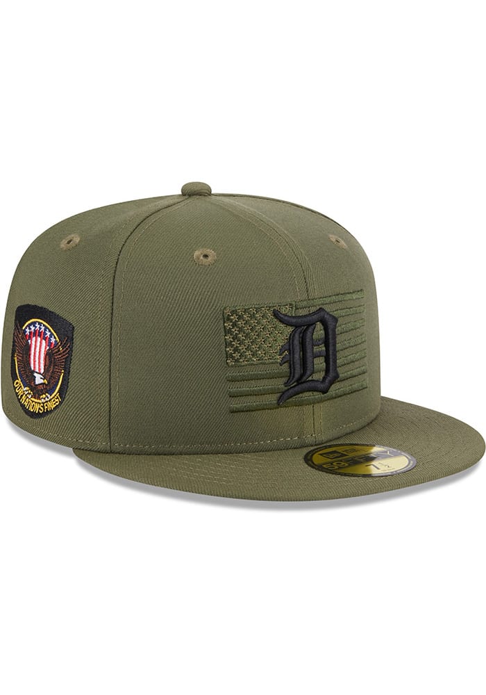 Men's New Era Green Boston Red Sox 2023 Armed Forces Day On-Field 59FIFTY Fitted Hat