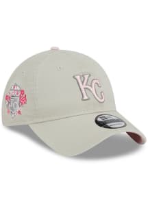 New Era Kansas City Royals 2023 Mothers Day 9TWENTY Adjustable Hat - White