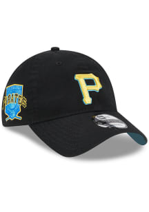 New Era Pittsburgh Pirates 2023 Fathers Day 9TWENTY Adjustable Hat - Black