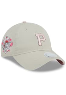 New Era Pittsburgh Pirates White 2023 Mothers Day W 9TWENTY Womens Adjustable Hat