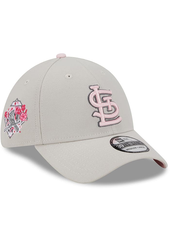 New Era St Louis Cardinals Mens Black and White Neo 39THIRTY Flex Hat