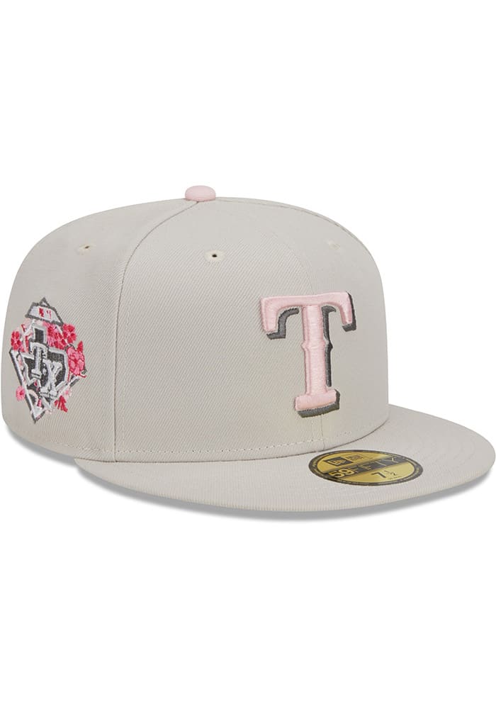 Texas Rangers 2023 Mothers Day 59FIFTY White New Era Fitted Hat