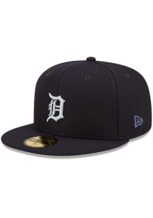 New Era Detroit Tigers Mens Navy Blue Monocamo 59FIFTY Fitted Hat