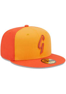 New Era San Francisco Giants Mens Orange Tri Tone Team 59FIFTY Fitted Hat