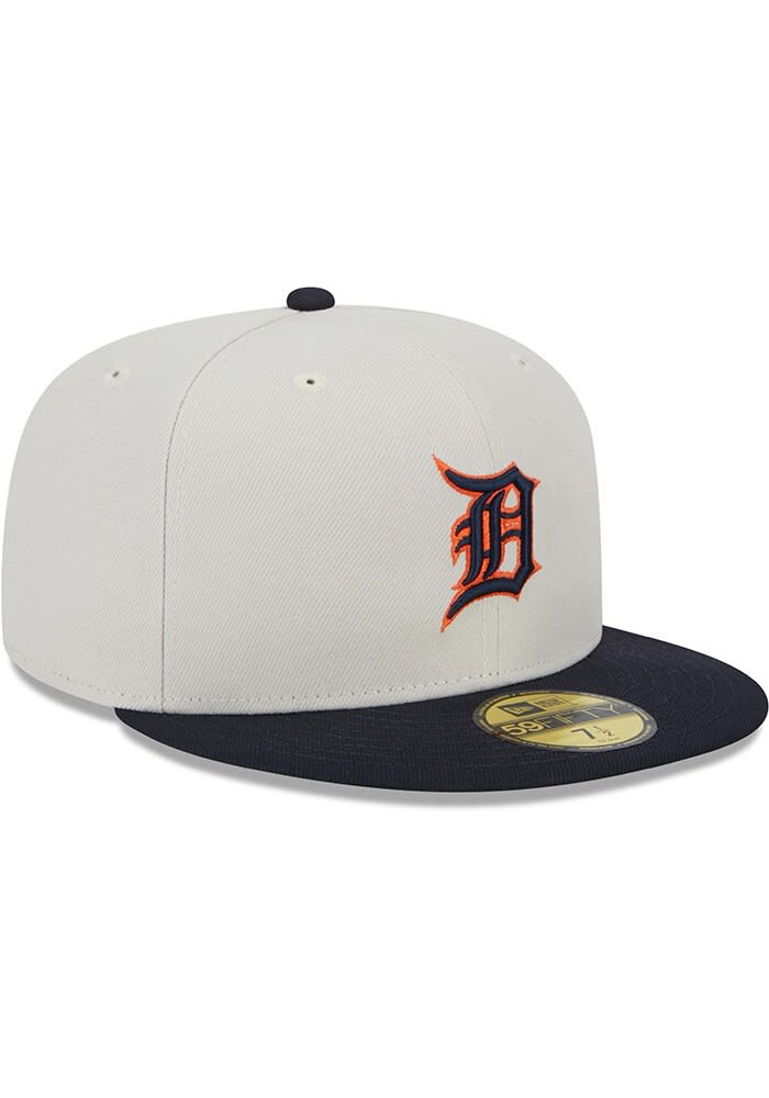 New Era Detroit Tigers Mens Beige World Class 59FIFTY Fitted Hat