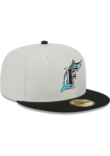 New Era Miami Marlins Mens White World Class 59FIFTY Fitted Hat