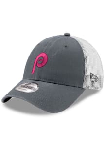 New Era Philadelphia Phillies The League 9FORTY Adjustable Hat - Grey