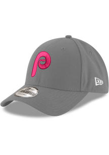 New Era Philadelphia Phillies Stretch Snap 9FORTY Adjustable Hat - Grey
