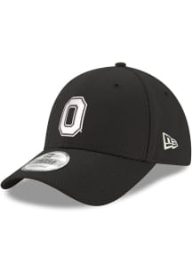 New Era Ohio State Buckeyes Stretch Snap 9FORTY Adjustable Hat - Black