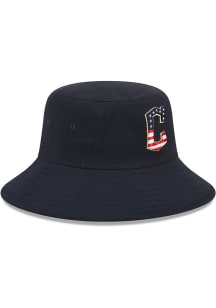New Era Cleveland Guardians Navy Blue 2023 4th of July Bucket Mens Bucket Hat