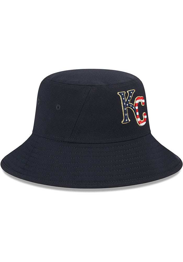 New Era Kansas City Royals Navy Blue 2023 4th of July Bucket