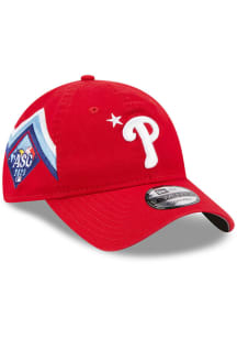 New Era Philadelphia Phillies 2023 All-Star Game Workout 9TWENTY Adjustable Hat - Red
