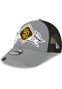 New Era San Diego Padres 2022 League Division Series Locker Room Adjustable Hat - Grey