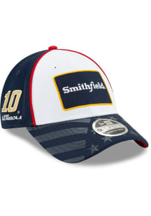 New Era NASCAR Gear 9FORTY Stretch Snap Almirola Adjustable Hat - Blue