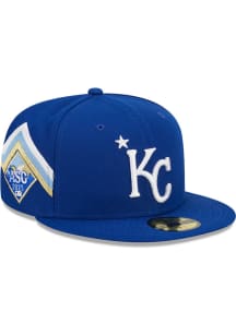 New Era Kansas City Royals Mens Blue 2023 All-Star Game Workout 59FIFTY Fitted Hat
